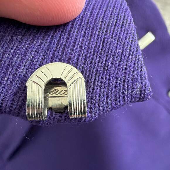 Vintage Mehren of Norway Ski Pants – 1950s/60s Olympic Supplier – Purple Wool - Picture 5 of 8